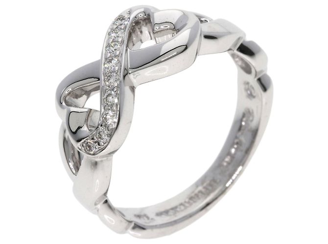 Doppeltes Loving Heart Diamantring von Tiffany & Co. Golden - Ansicht 2