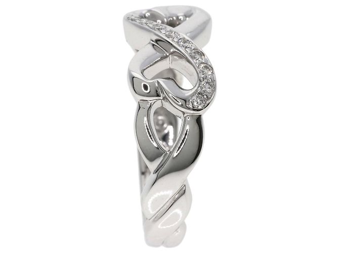 Doppeltes Loving Heart Diamantring von Tiffany & Co. Golden - Ansicht 3