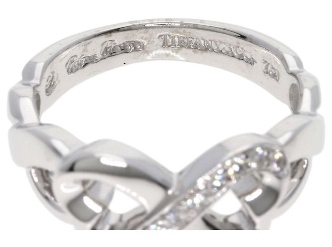Doppeltes Loving Heart Diamantring von Tiffany & Co. Golden - Ansicht 5