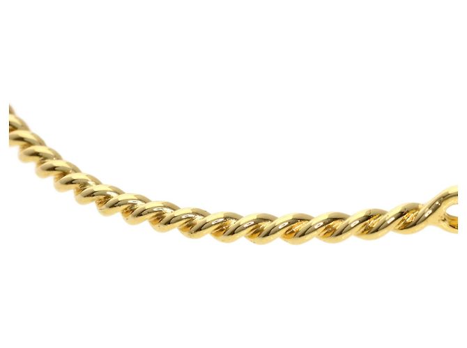 Bracciale Motivo Twist Christian Dior D'oro - vista 12