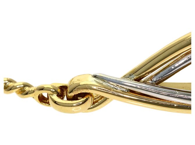 Bracciale Motivo Twist Christian Dior D'oro - vista 8