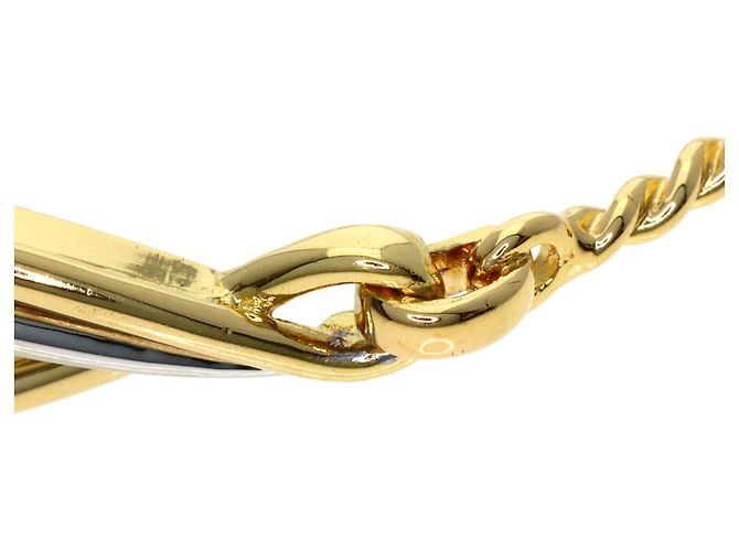 Bracciale Motivo Twist Christian Dior D'oro - vista 9
