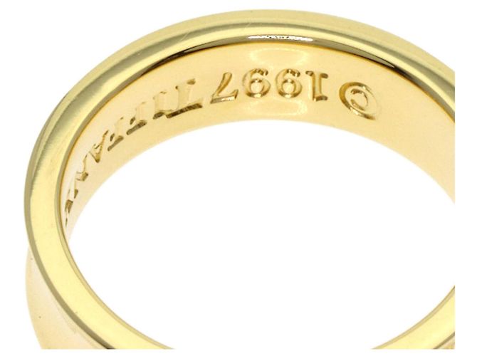 Anello Tiffany & Co. 1837 in oro giallo 18K - vista 7