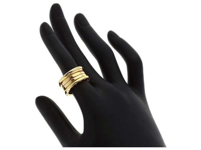 Bulgari Anello in oro giallo 18K Bvlgari B.zero1 - vista 5