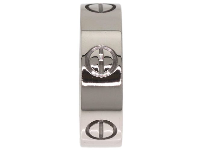 Anello Cartier Love in oro bianco 18K - vista 3
