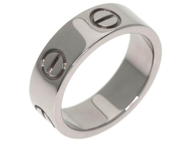 Anello Cartier Love in oro bianco 18K - vista 2