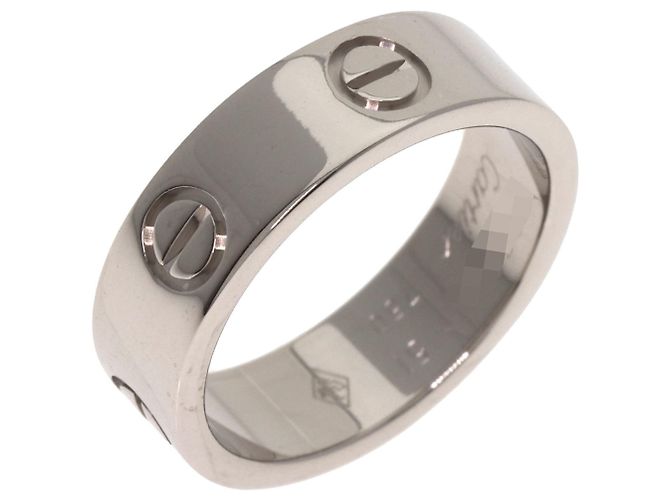 Anello Love Cartier in oro bianco 18K - vista 2