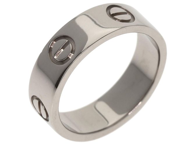 Anello Love Cartier in oro bianco 18K - vista 2