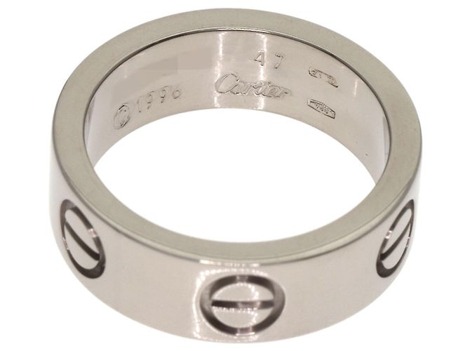 Anello Love Cartier in oro bianco 18K - vista 4