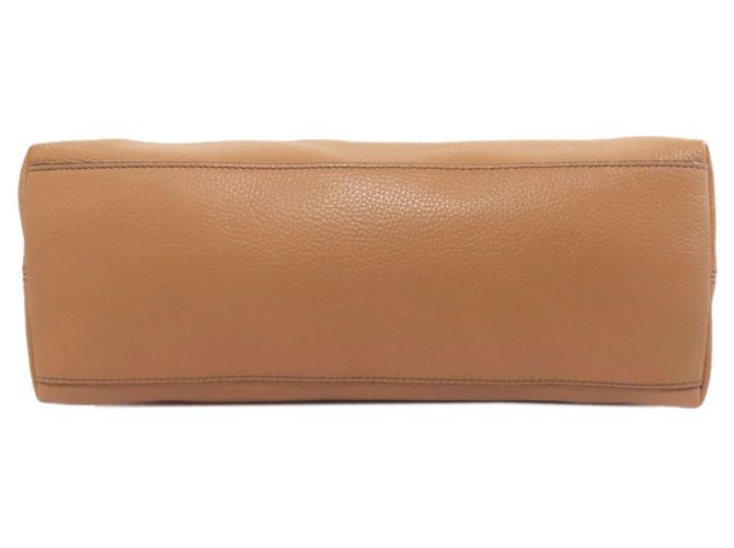 Gucci braune Leder-Tote - Ansicht 4
