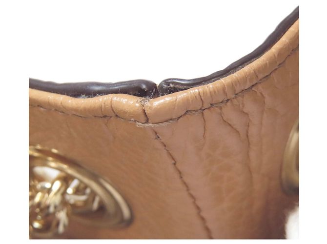 Gucci braune Leder-Tote - Ansicht 8