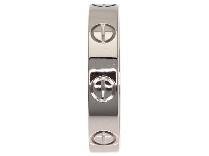 Anello Mini Love Cartier in oro bianco 18K D'oro - vista 3
