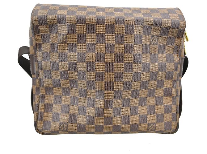 Louis Vuitton Naviglio Handtasche Damier Braun - Ansicht 2