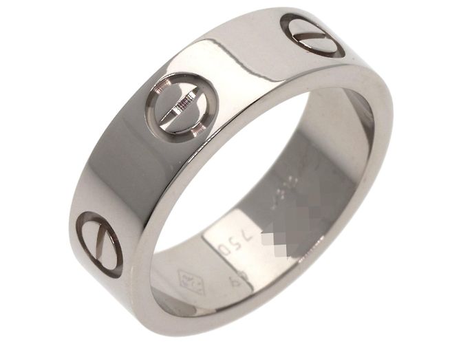 Anello Cartier Love in oro bianco 18K D'oro - vista 2