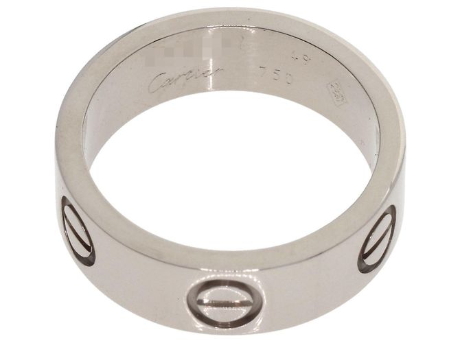 Anello Cartier Love in oro bianco 18K D'oro - vista 4