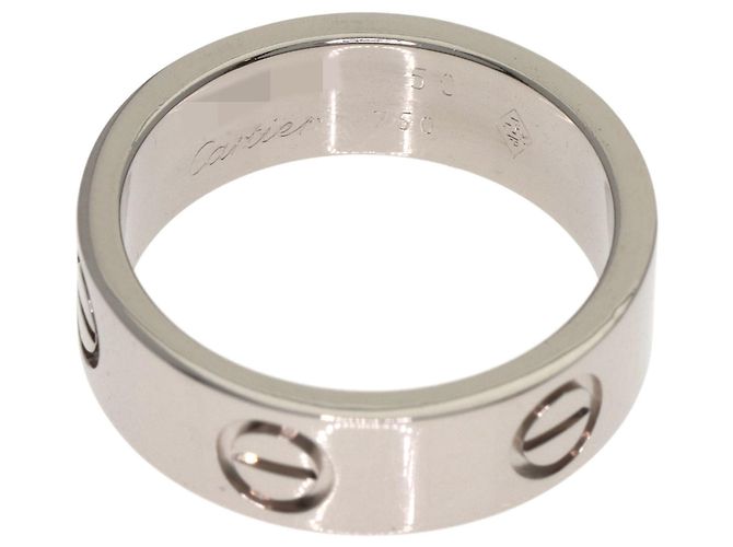 Anello Love Cartier in Oro Bianco D'oro - vista 4