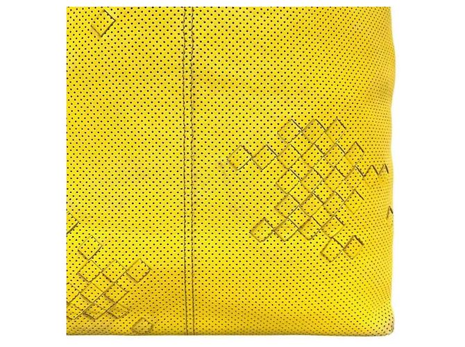Borsa tote gialla Bottega Veneta Giallo - vista 10