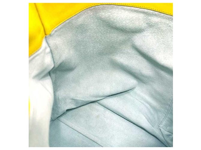 Borsa tote gialla Bottega Veneta Giallo - vista 8