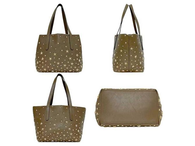 Borsa Tote Sophia S di Jimmy Choo Beige - vista 3