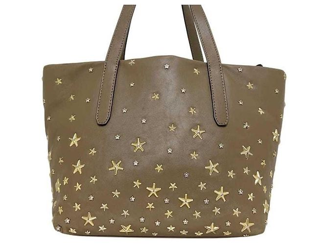 Borsa Tote Sophia S di Jimmy Choo Beige - vista 6