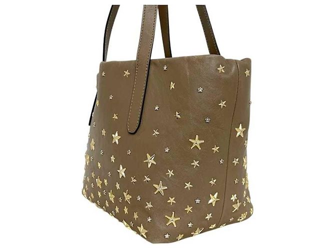 Borsa Tote Sophia S di Jimmy Choo Beige - vista 8