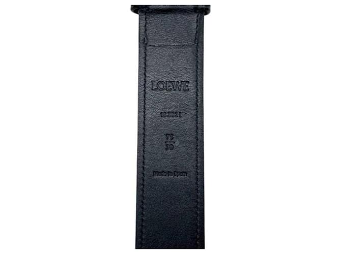 Schwarzer Leder Gürtel von Loewe - Ansicht 10