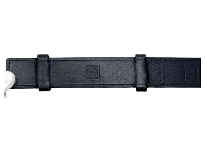 Schwarzer Leder Gürtel von Loewe - Ansicht 5