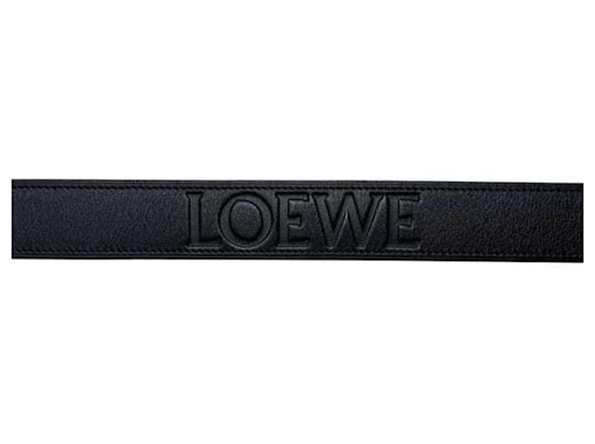Schwarzer Leder Gürtel von Loewe - Ansicht 9