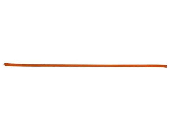 Reversibler Ledergürtel von Hermès Schwarz Orange - Ansicht 4