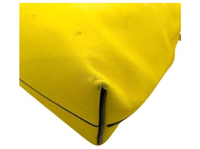 Borsa 2 in 1 Flamenco Knot di Loewe Giallo - vista 7