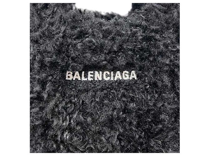 Borsa a Spalla Balenciaga Everyday 2.0 XS Nord-Sud Nera Nero - vista 10
