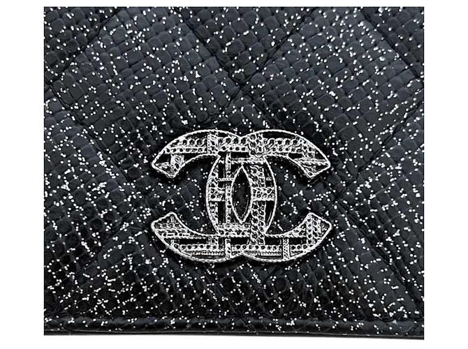 Cartera larga negra bi-fold de Chanel Negro - vista 11