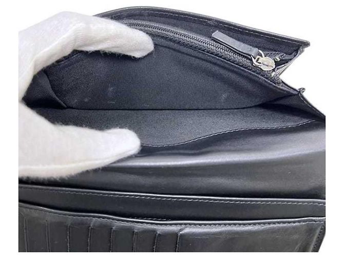 Cartera larga negra bi-fold de Chanel Negro - vista 5