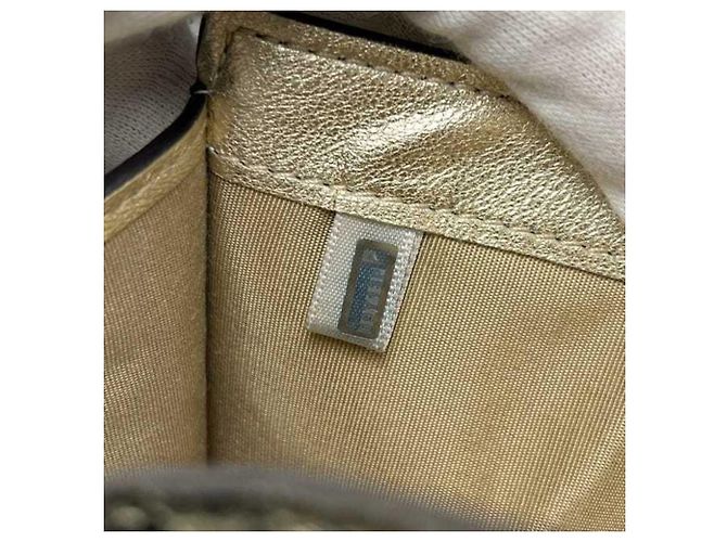 Billetera bi-fold dorada Jimmy Choo Dorado - vista 6
