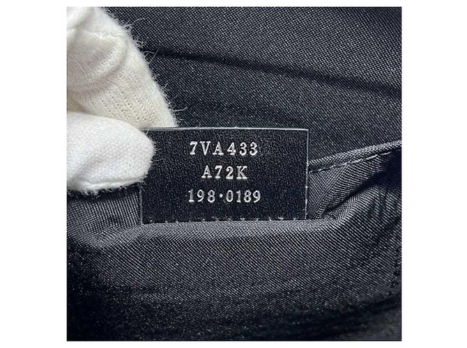 Bag Bugs Clutch in pelle nera Fendi Nero - vista 8