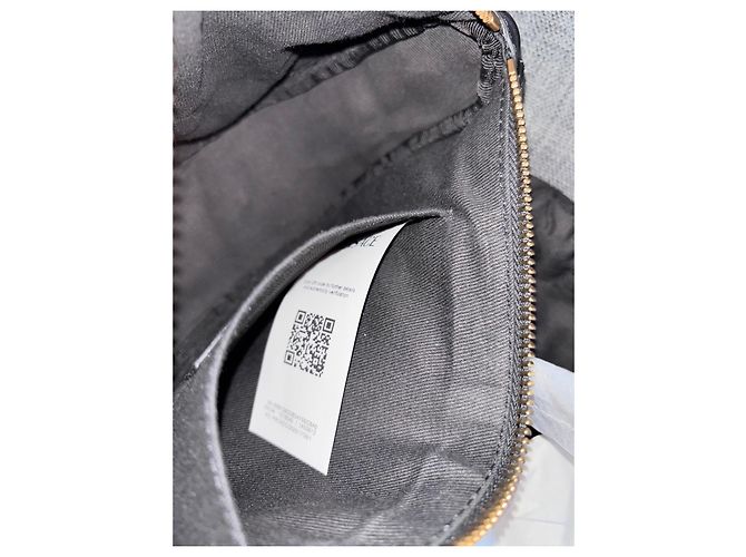Borsa a spalla Versace in pelle trapuntata nera Nero - vista 6
