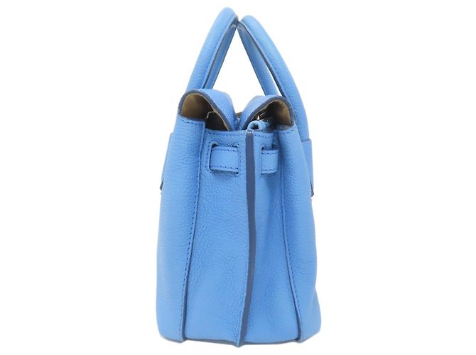 Borsa in pelle MCM 2 in 1 per donne Blu chiaro - vista 3