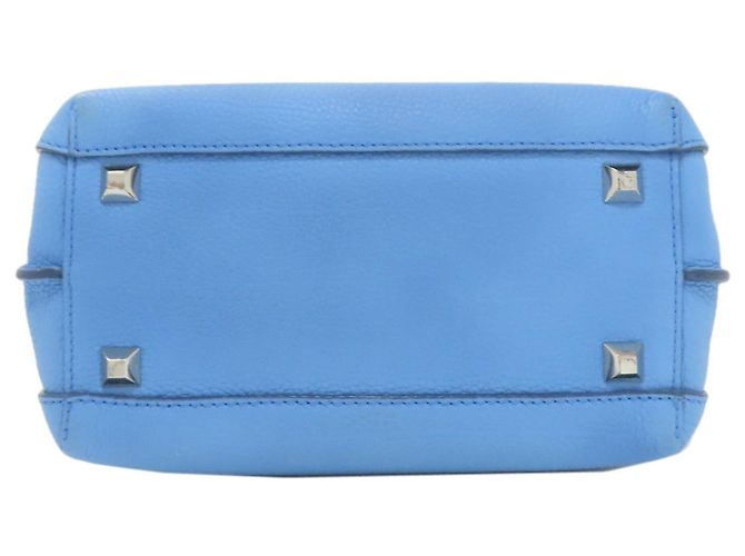 Borsa in pelle MCM 2 in 1 per donne Blu chiaro - vista 4