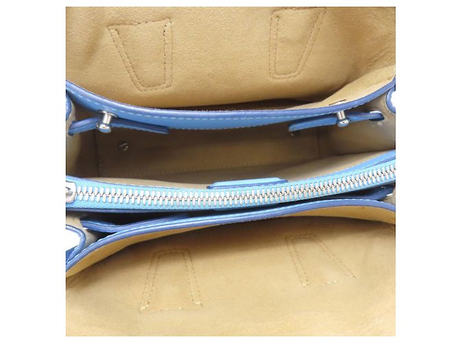 Borsa in pelle MCM 2 in 1 per donne Blu chiaro - vista 5