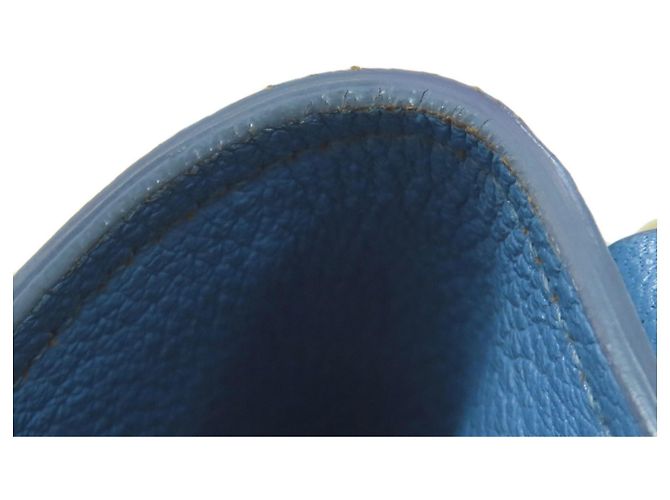 Borsa in pelle 2 in 1 Miu Miu Blu chiaro - vista 10