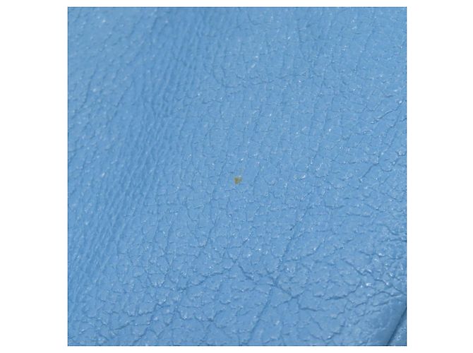 Borsa in pelle 2 in 1 Miu Miu Blu chiaro - vista 12