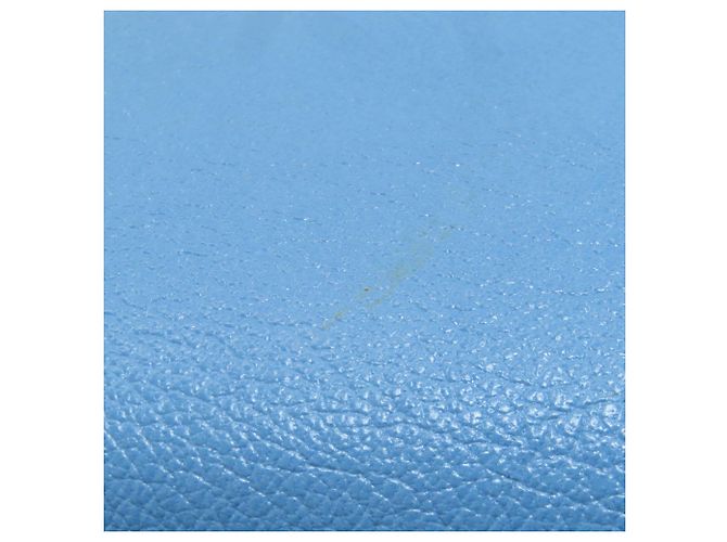 Borsa in pelle 2 in 1 Miu Miu Blu chiaro - vista 13