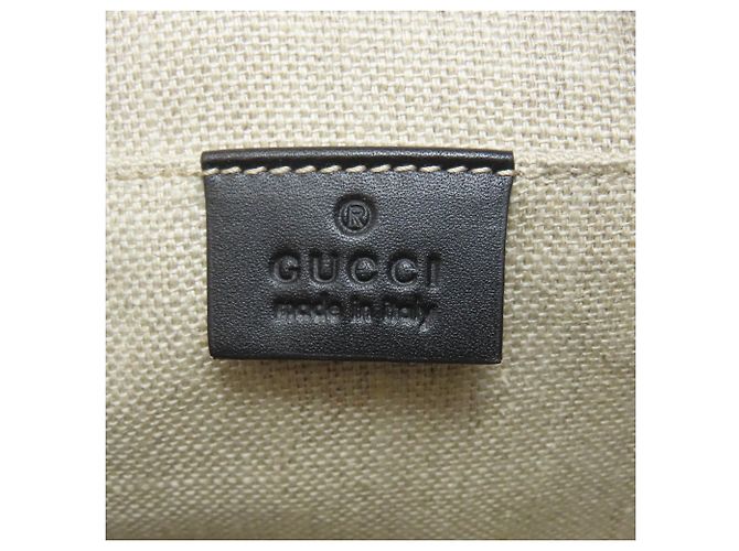 Borsa a Spalla Gucci 412008 Webbing Line Nero - vista 6