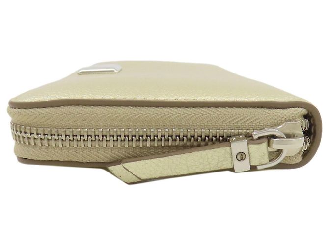 Cartera larga de cuero dorado Jimmy Choo - vista 3