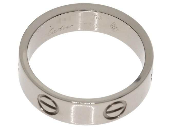 Anello Love Cartier in oro bianco 18K - vista 4