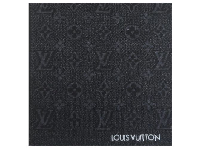 Cachecol My Monogram Eclipse da Louis Vuitton Preto - vista 3