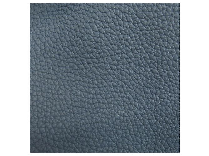 Borsa Hermès Birkin 40 in pelle Togo blu - vista 20