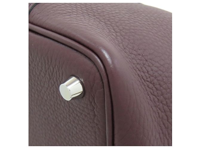 Hermès Picotin Lock PM Handtasche Bordeaux - Ansicht 15