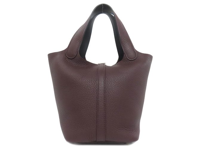 Hermès Picotin Lock PM Handtasche Bordeaux - Ansicht 2