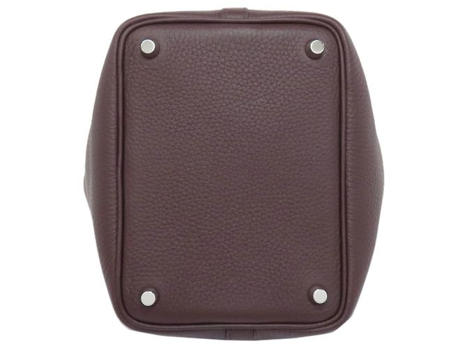 Hermès Picotin Lock PM Handtasche Bordeaux - Ansicht 4